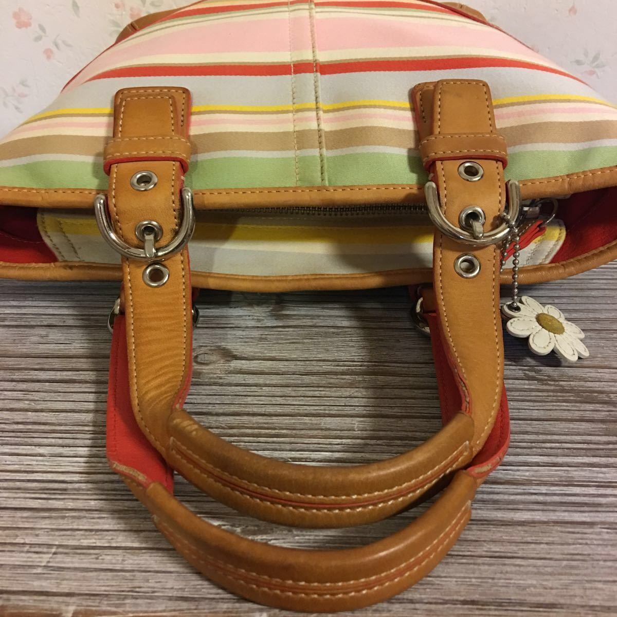 コーチ COACH シグネチャー ミニショルダーバッグ ミニ 極美品