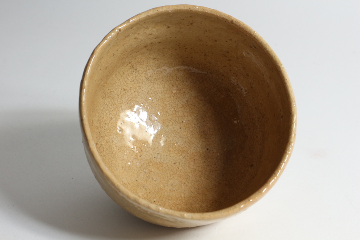 萩焼　波多野善蔵　萩茶碗　指月窯 得価，豊富な 指月窯 波多野善蔵 作 萩茶碗 共箱 茶道具