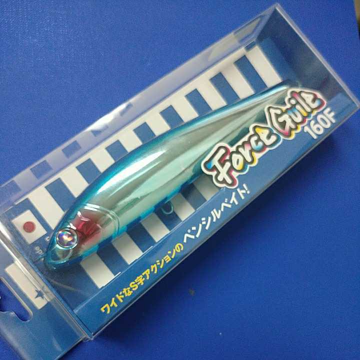 【得価，低価】 フォースガイル160F ブルーブルー 村岡昌憲 FORCE GUILE BlueBlue(トップウォーター)｜売買されたオークション情報、yahooの商品情報をアーカイブ公開 - オークファン 海水