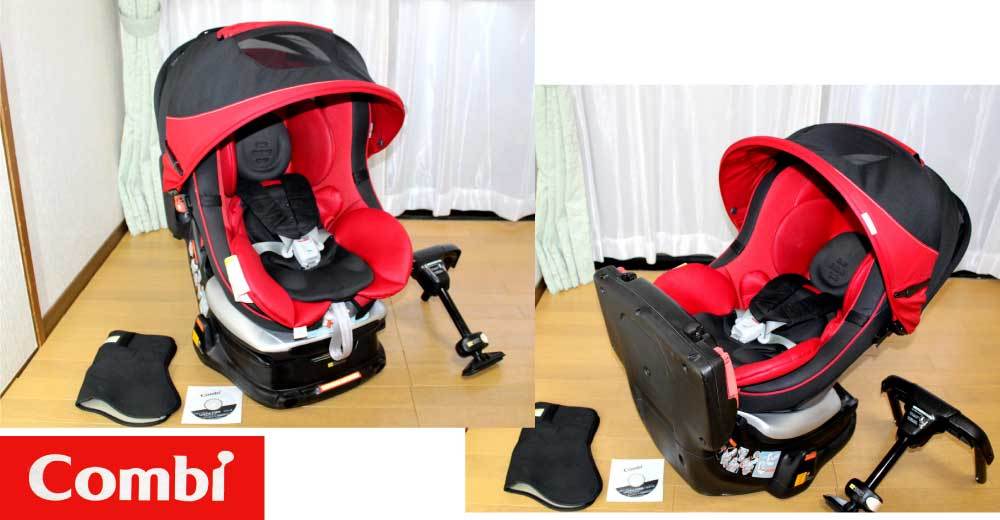 ◇Q◇美品 Combi360度回転ホワイトレーベル ラクティアターン 