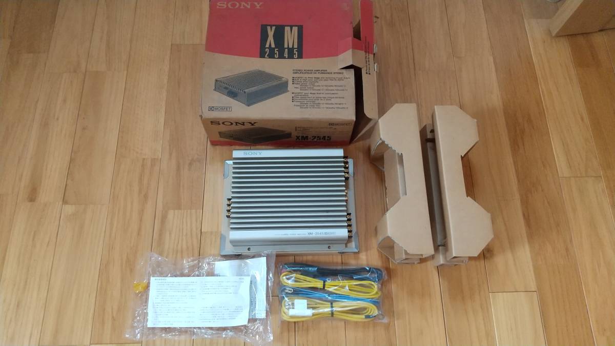 SONY XM-2545 未使用品 アンプ オーディオ 【公式通販】