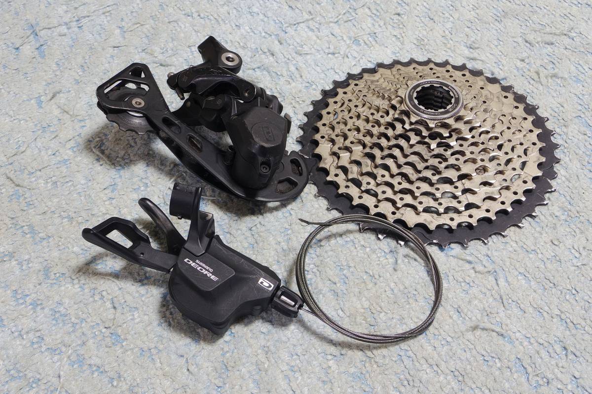 定番，定番人気 Shimano DEORE スプロケット ディレイラー シフター セット(パーツセット)｜売買されたオークション情報、yahooの商品情報をアーカイブ公開 - オークファン パーツセット