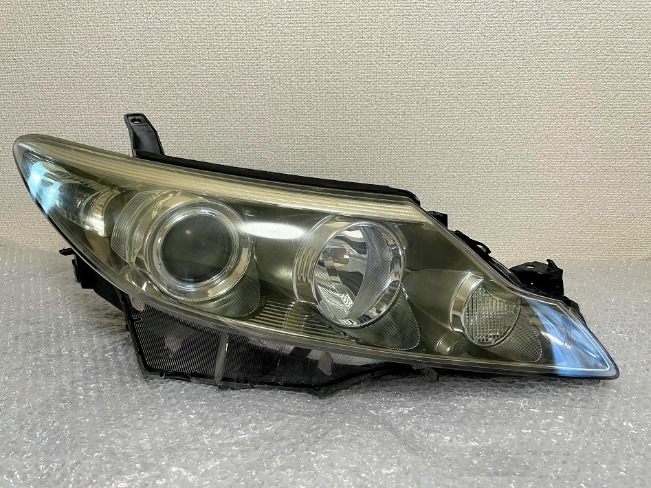 トヨタ 純正 ACR50W 50系 エスティマ 後期 HID ヘッドライト ヘッドランプ ユニットのみ 右 運転席側 KOITO 28-217_1