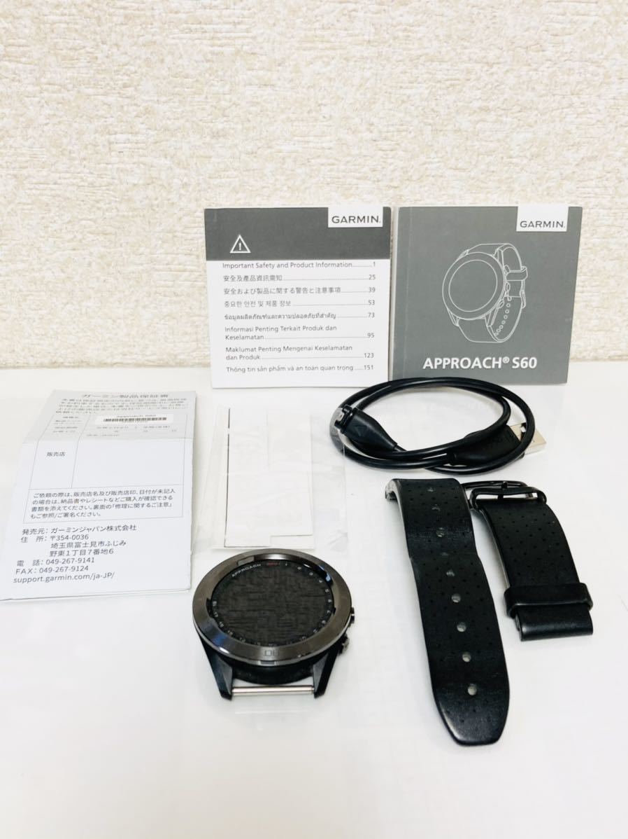 ガーミン S60 Approach | Garmin セラミックの通販 s60 アプローチ
