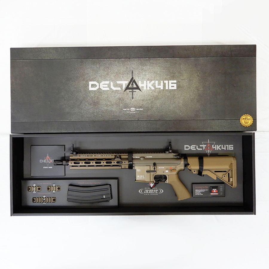 2025，本物保証 1円 品 MARUI/東京マルイ 次世代電動ガン DELTA デルタカスタム HK416 M5716(電動ガン)｜売買されたオークション情報、yahooの商品情報をアーカイブ公開 - オークファン 電動ガン