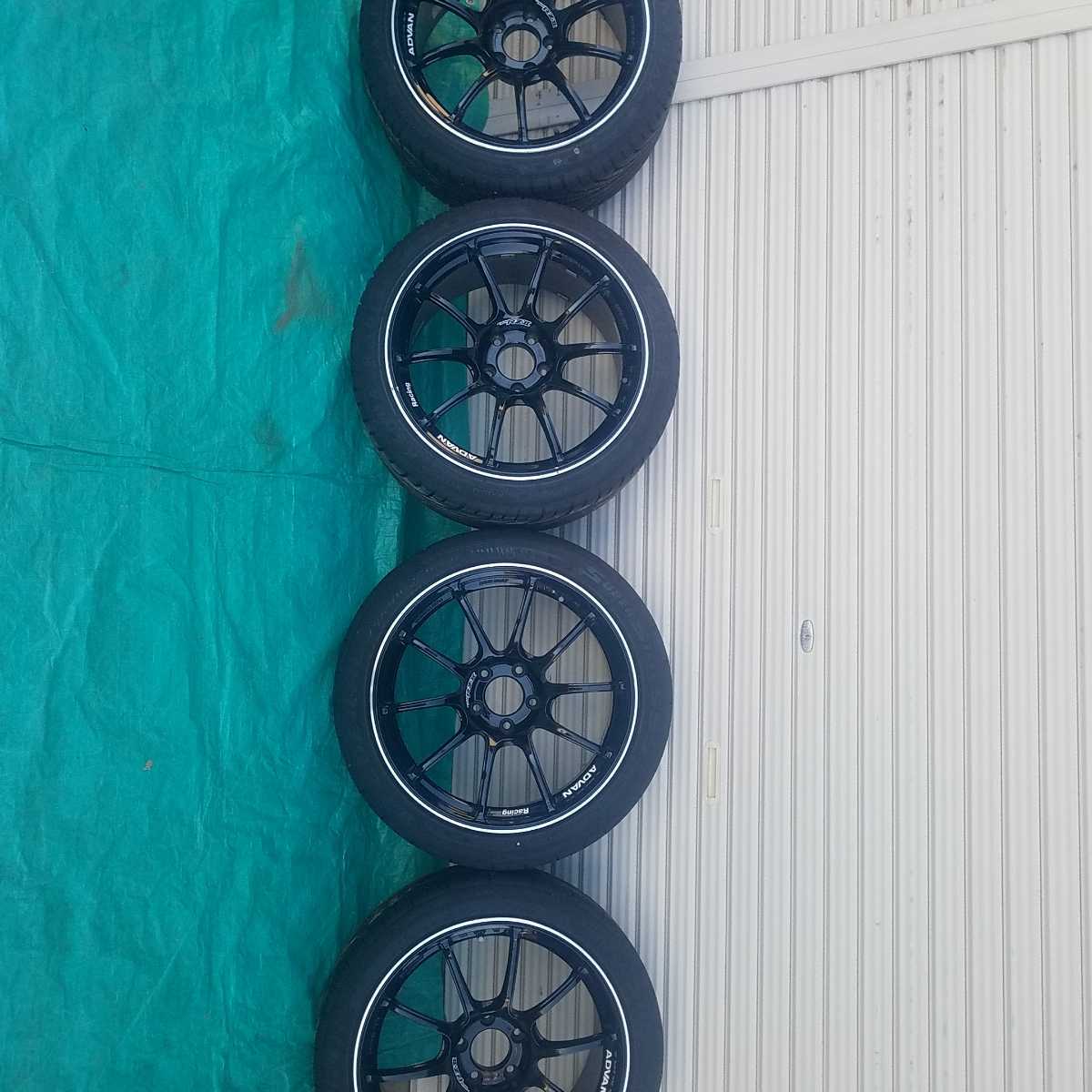 ADVAN RZⅡ 114.3 5穴 9J+35 10J+35 Rサイズ ドリフト 4本セット