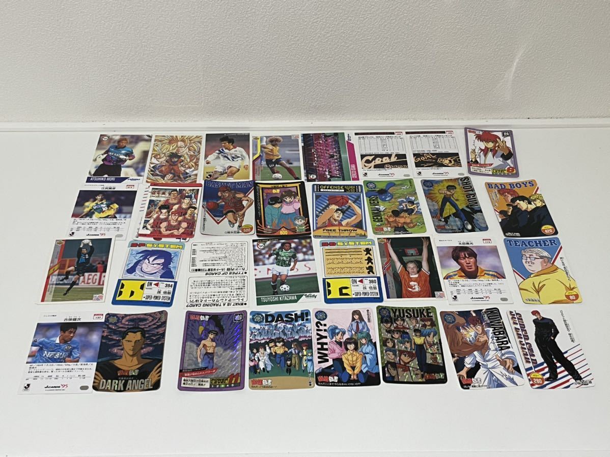 当時物 カードダス アマダ ドラゴンボールカードダス 幽遊白書 Jリーグ ポケモンシール列伝 等 その他 売買されたオークション情報 Yahooの商品情報をアーカイブ公開 オークファン Aucfan Com