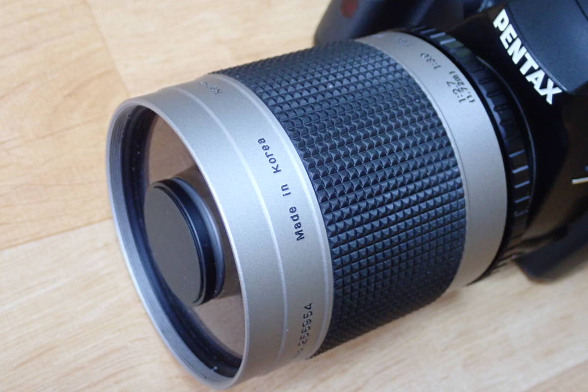 Kenko 望遠レンズ MCミラーレンズ 500mm F8 PENTAX ペンタックス-K