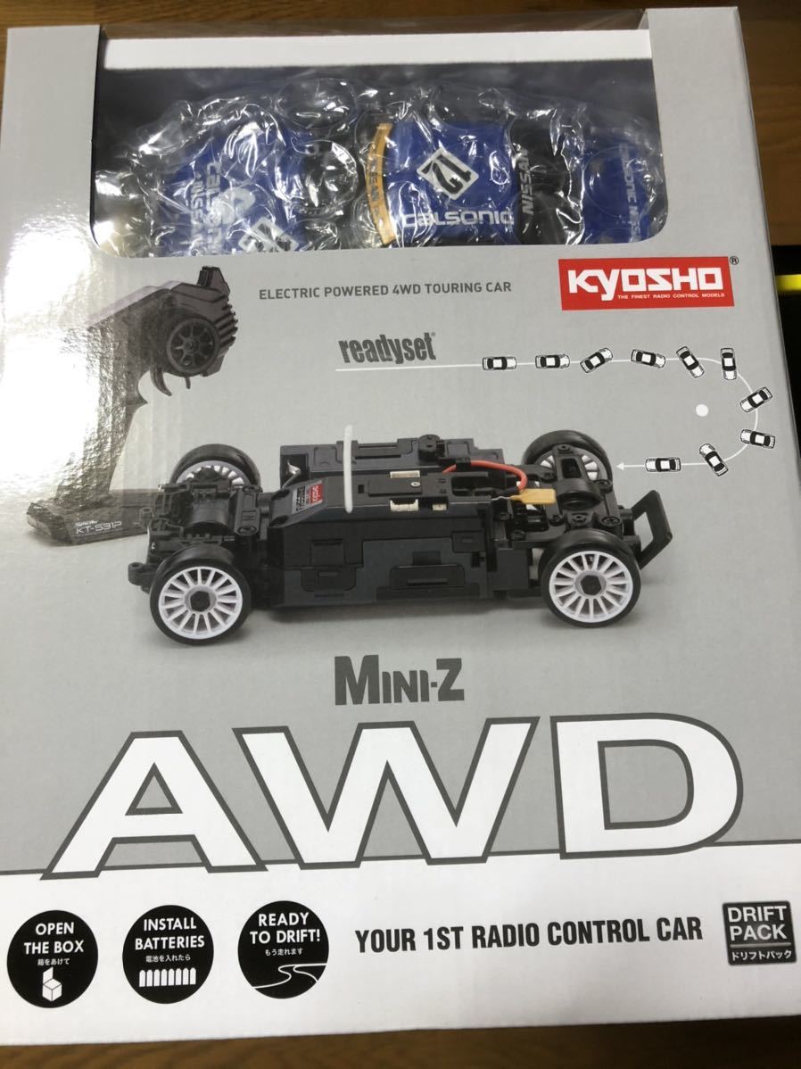 京商 ミニッツ Calsonic Nissan R32 GT-R ボディ Kyosho MA-020 AWD