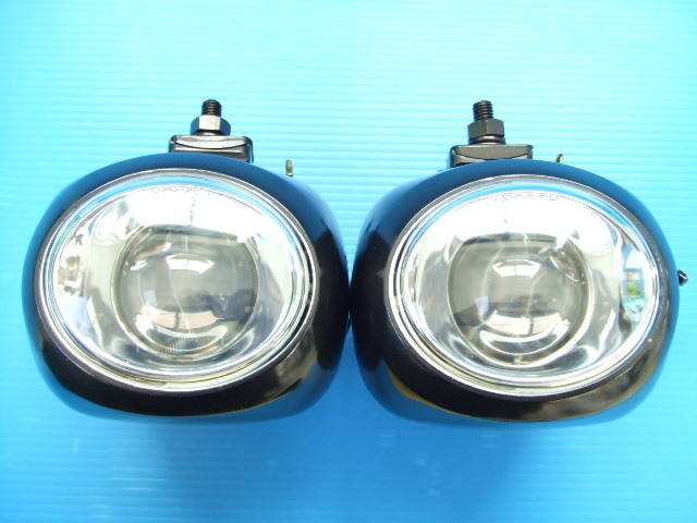 当時物 ボッシュ PES 小型 12cm プロジェクターランプ H3バルブ BOSCH フォグランプ 旧車 昭和 オフロード トラック 4WD ...