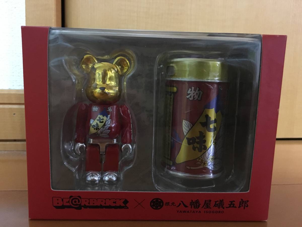 ベアブリック 八幡屋礒五郎 七味 100% BE@RBRICK メディコムトイ 