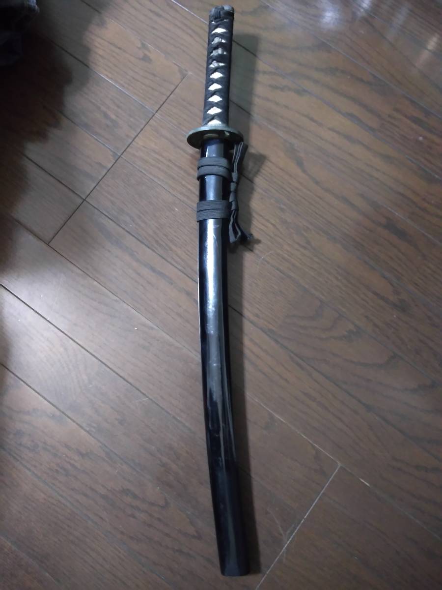 模造刀 大刀 日本刀 黒鞘 刀 刀剣 美術 武具 コレクション | 模擬刀 (刀・