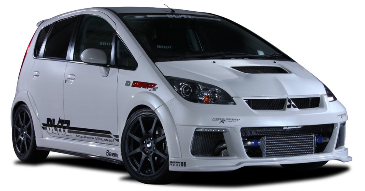 【BLITZ/ブリッツ】 AERO SPEED (エアロスピード) R-Concept フロントバンパースポイラー コルトラリーアート バージョンR Z27AG [60130] SPEED AERO R-Concept Trunk トランクスポイラー デミオ