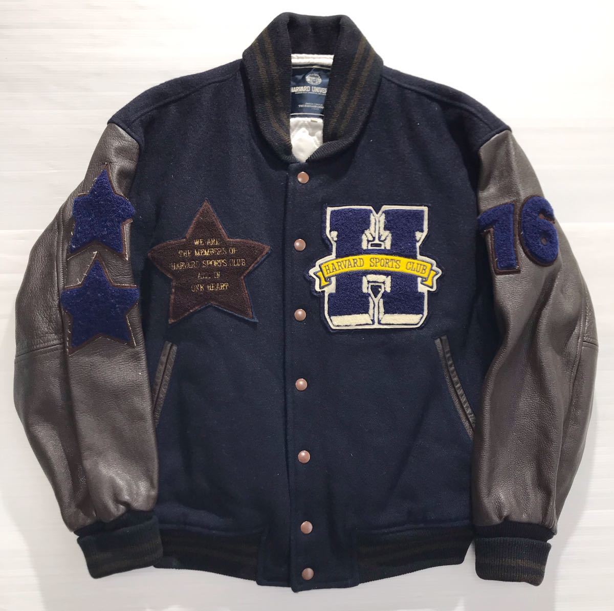 HARVARD UNIVERSITY》ハーバード大学 ビッグLEADING HITTER刺繍