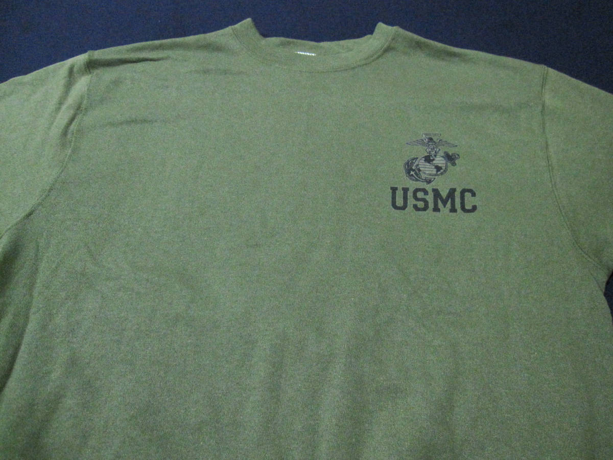 新作登場，HOT 米軍実物 17年製 USMC 米海兵隊スウェットシャツ sizeL デット / ビンテージ ミリタリー ARMY USN USAF(Lサイズ)｜売買されたオークション情報、yahooの商品情報をアーカイブ公開 - オークファン Lサイズ