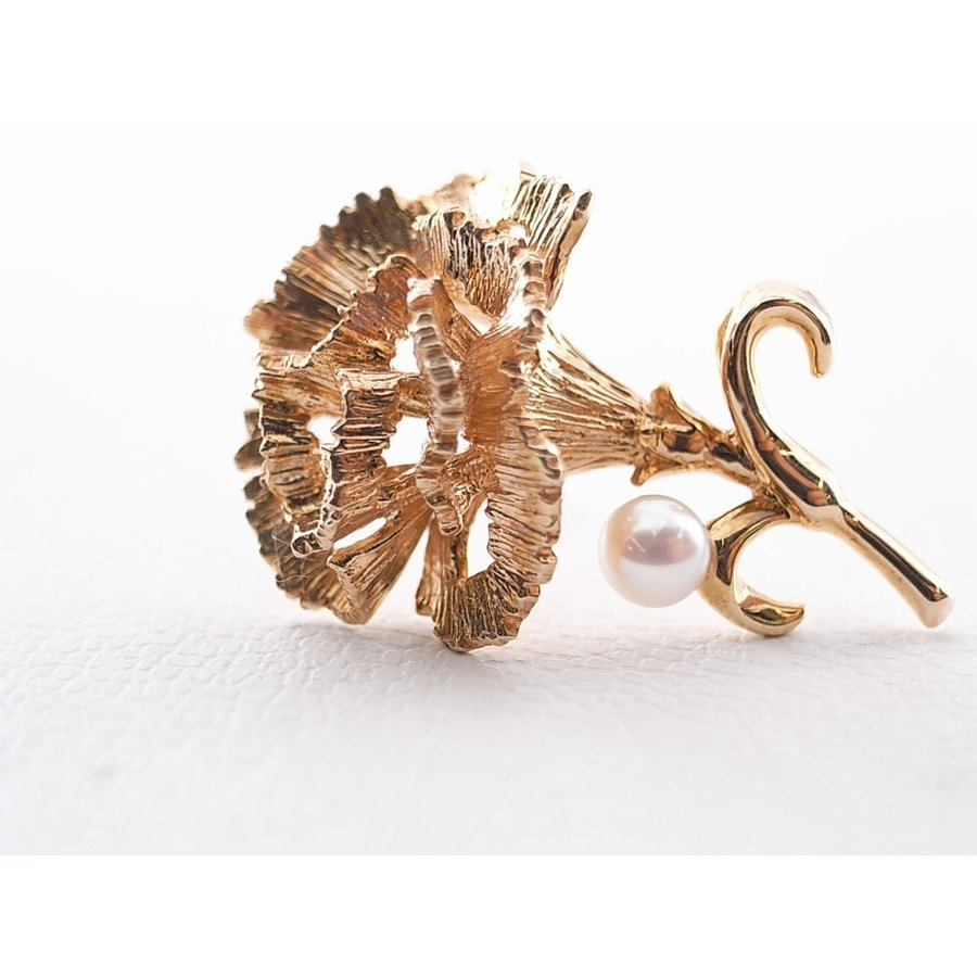 中古 ミキモト パール 真珠 ブローチ ピンブローチ MIKIMOTO ベビー
