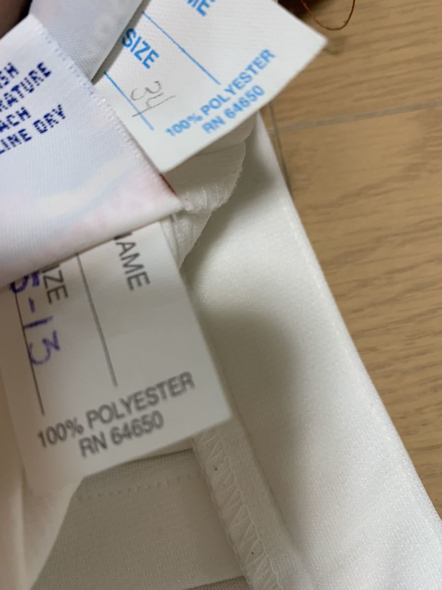 【送料無料】VARSITY/JCA製 チアユニフォーム チア リーディング レディース 上下セット　ホワイト/ブラウン_7