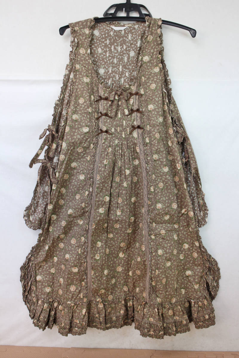 Pink House ピンクハウス スカート エプロン ワンピース ロング 売買されたオークション情報 Yahooの商品情報をアーカイブ公開 オークファン Aucfan Com