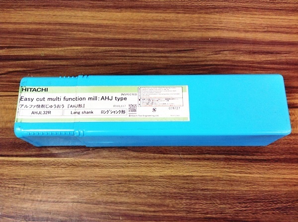 ●【AH-1223】未開封品 三菱日立ツール エンドミル アルファ快削じゅうおう Φ32 AHJL32R 【レターパックプラス・送料全国一律520円】