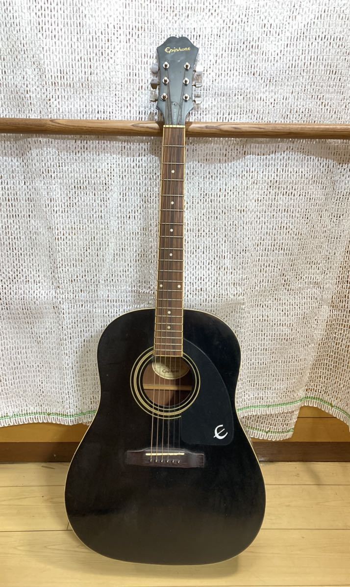 tu672 Epiphone AJ 100 EB アコースティックギター 黒(エピフォン)｜売買されたオークション情報、yahooの商品情報を ...
