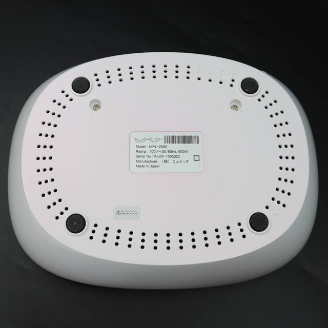 【大得価，低価】 t6377 即決 本物 ke-non ケノン ver6.0 NIPL-2080 フラッシュ式 家庭用脱毛器 美顔器 光脱毛 眉毛脱毛器付 パールホワイト