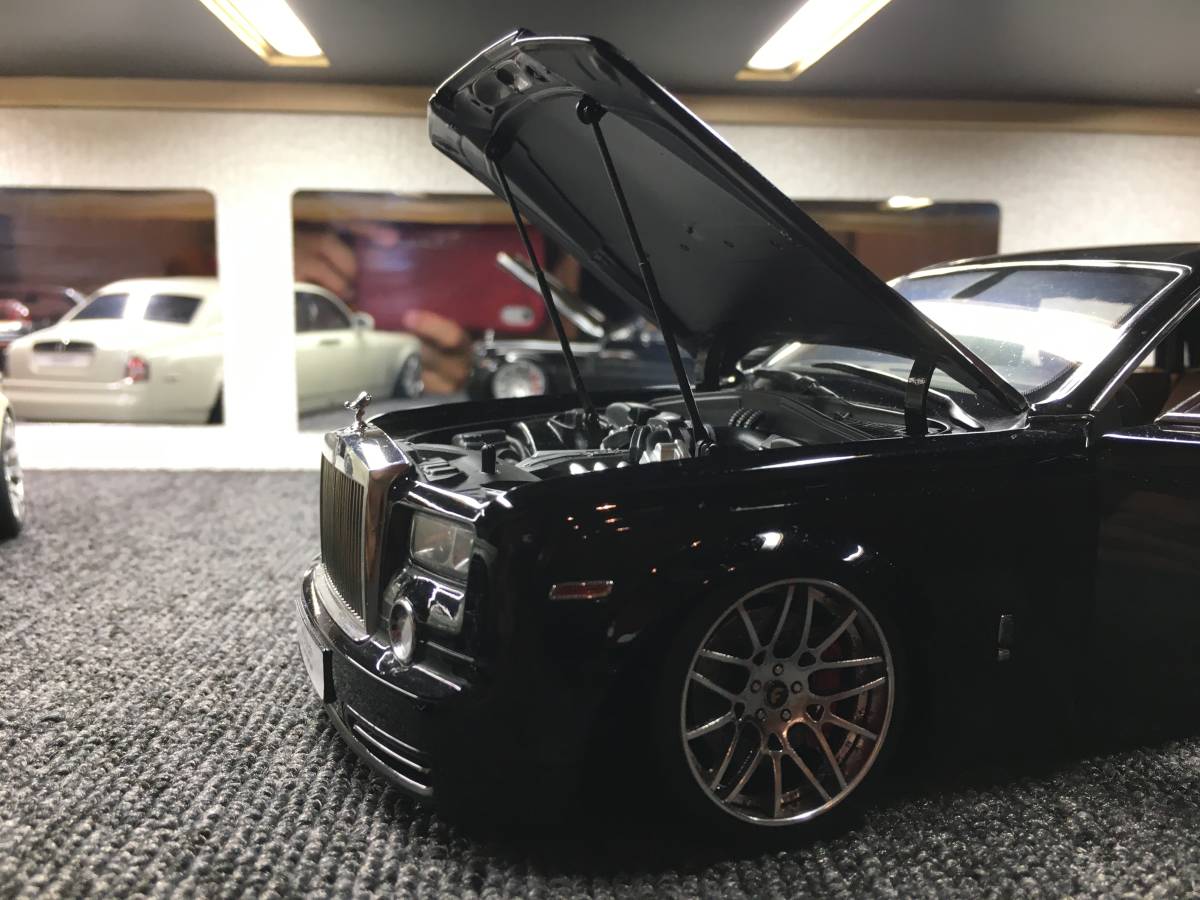 1 18京商 ロールスロイスファントム フルカスタム車 黒 乗用車 売買されたオークション情報 Yahooの商品情報をアーカイブ公開 オークファン Aucfan Com