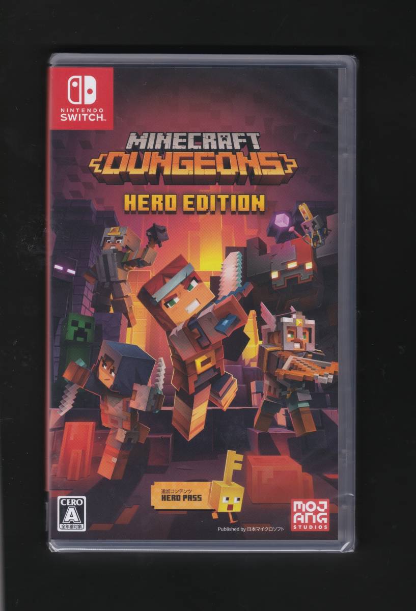 スイッチ マイクラ Switch Minecraft Dungeons Hero Edition マインクラフト ダンジョンズ ヒーローエディション ニンテンドースイッチソフト 売買されたオークション情報 Yahooの商品情報をアーカイブ公開 オークファン Aucfan Com