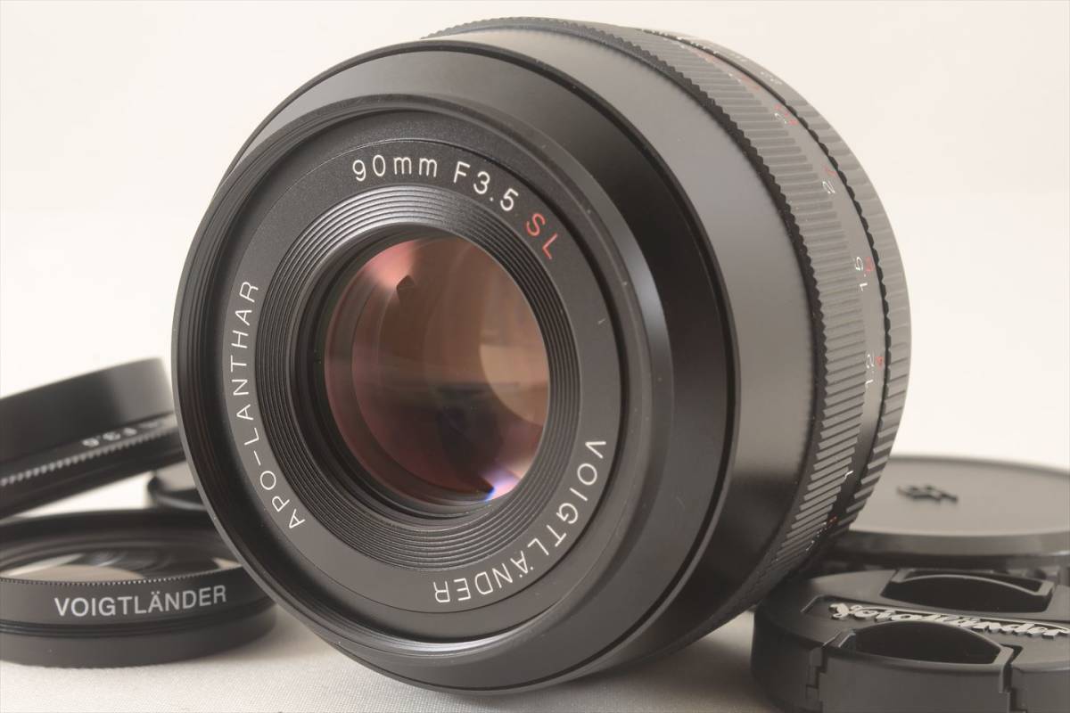 フォクトレンダー Voigtlander Apo Lanthar 90mm F3.5 SL EF Canon 美品 4910#J Voigtlander APO-LANTHAR F2 f&frasl;3.5 Zマウント zマウント