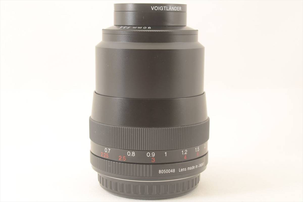 フォクトレンダー Voigtlander Apo Lanthar 90mm F3.5 SL EF Canon 美品 4910#J Voigtlander APO-LANTHAR F2 f&frasl;3.5 Zマウント zマウント