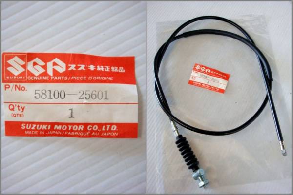 激安大特価，送料無料 スズキ純正 TS90 TC90 K50 K90 フロント ブレーキワイヤー 当時物 旧車(スズキ用)｜売買されたオークション情報、yahooの商品情報をアーカイブ公開 - オークファン スズキ用