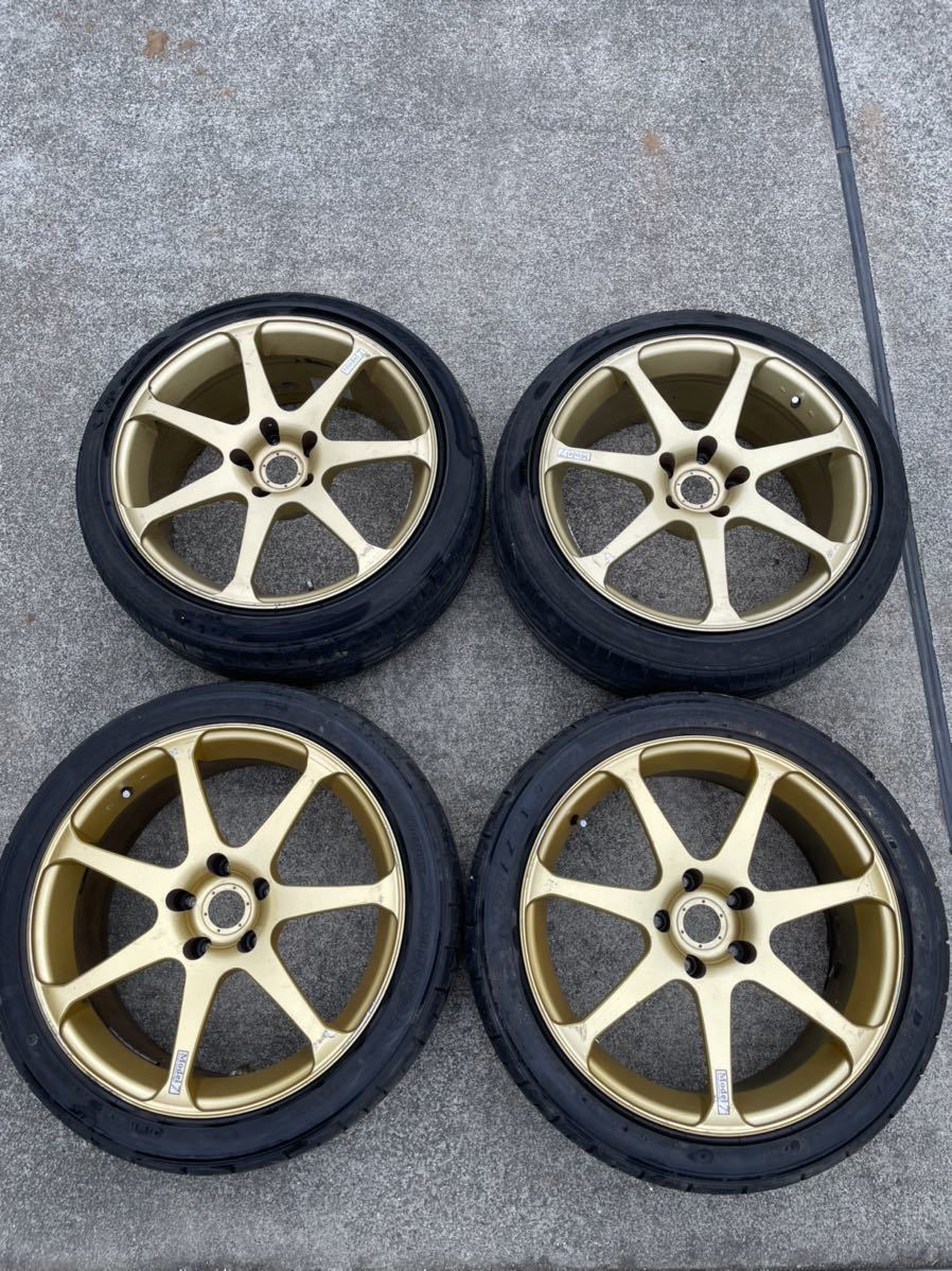 AVS model7 18インチ シルバー2本 AVS モデル7仕上がりました！｜グー