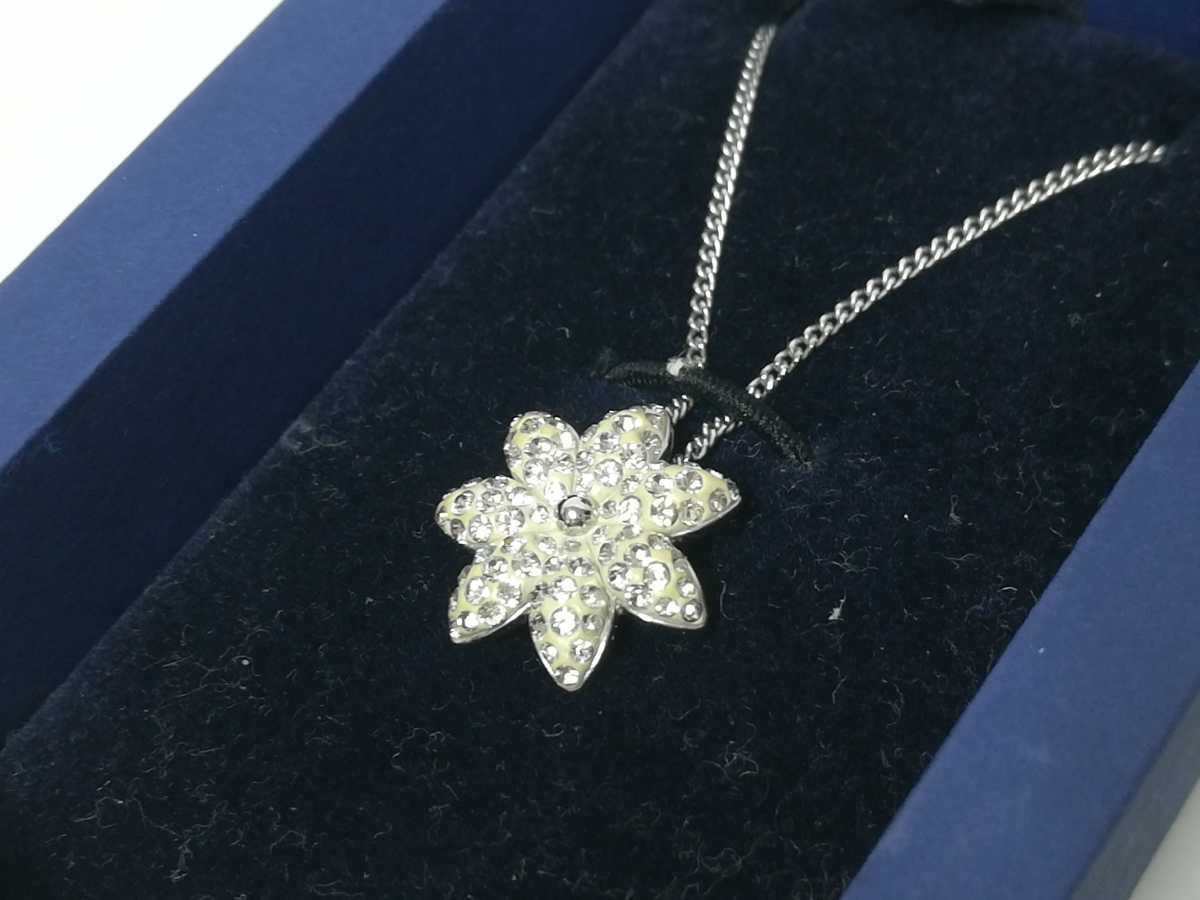 SWAROVSKI ネックレス クリスタル ペンダント フラワー スワロフスキー 