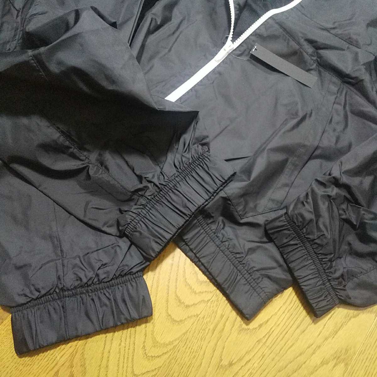新品 定価11000 NIKE ナイロン ウインドブレーカー セットアップ L 裏 