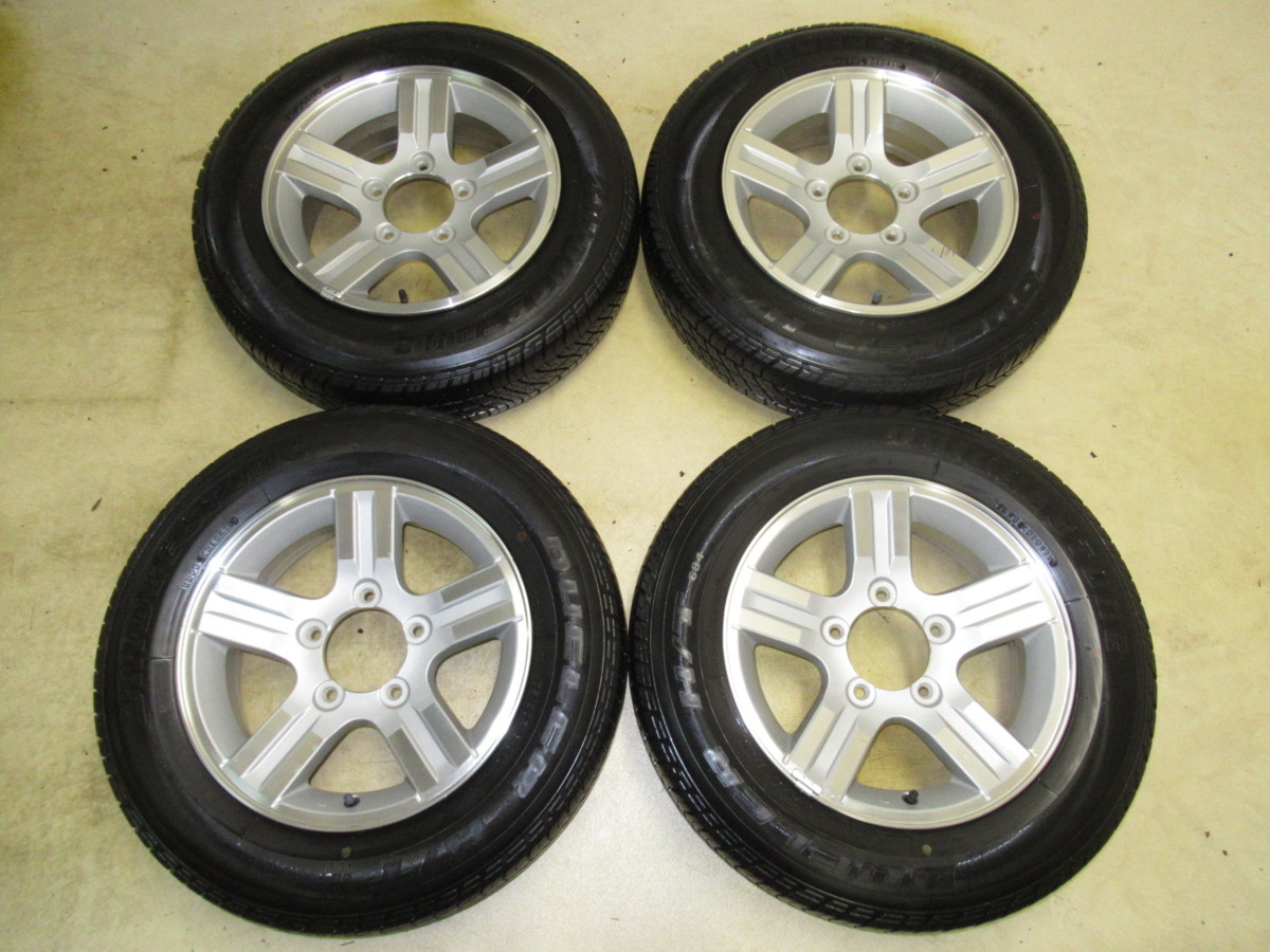 ジムニー +22 スズキ PCD139.7 純正 16インチ 5.5J JB23W ホイール 