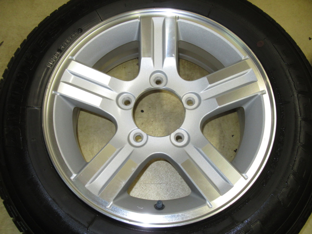 ジムニー +22 スズキ PCD139.7 純正 16インチ 5.5J JB23W ホイール 