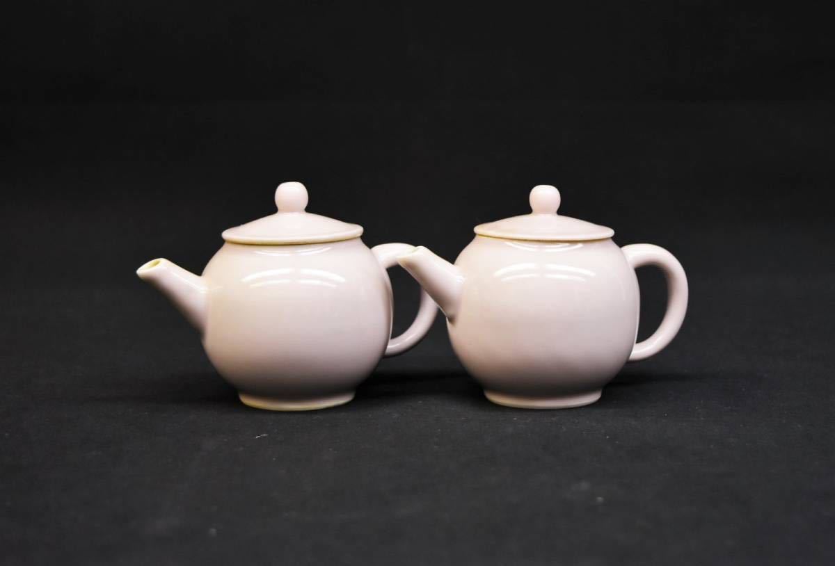 煎茶道具 急須 煎茶器揃え 閑平安楽峰造 色絵『花文』 煎茶碗(五客
