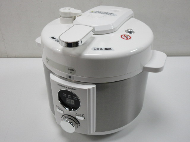 2019年製 圧力式電気鍋 LPC-T20 アルファックス コイズミ 家庭用 圧力 