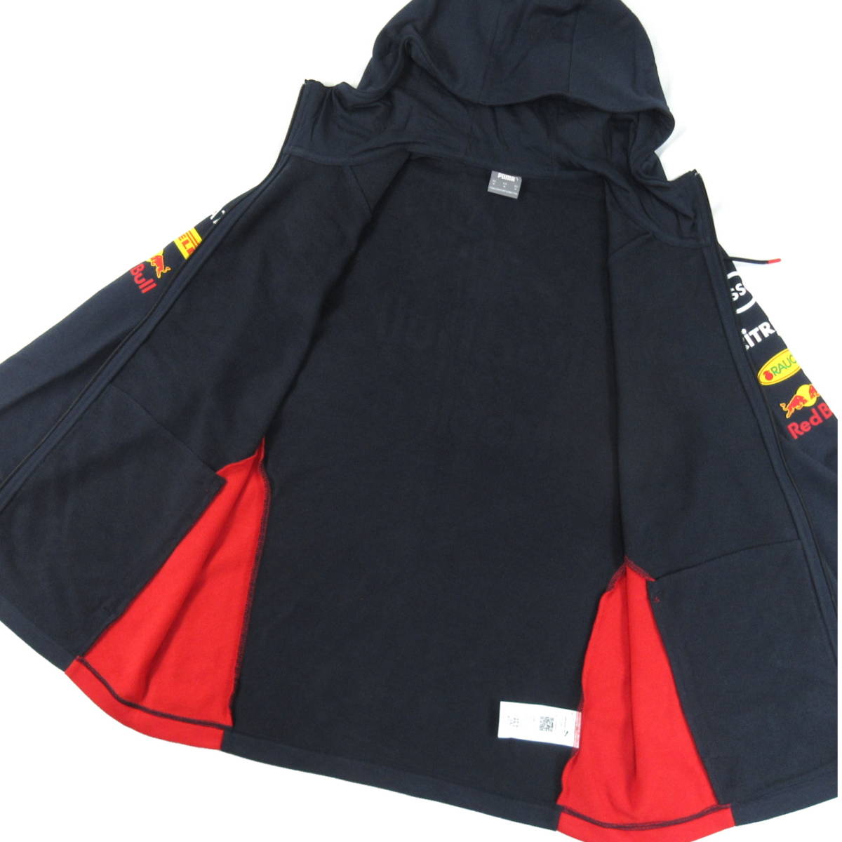 パーカー レッドブル AMRBR チーム フーデッド スウェット ジャケット 