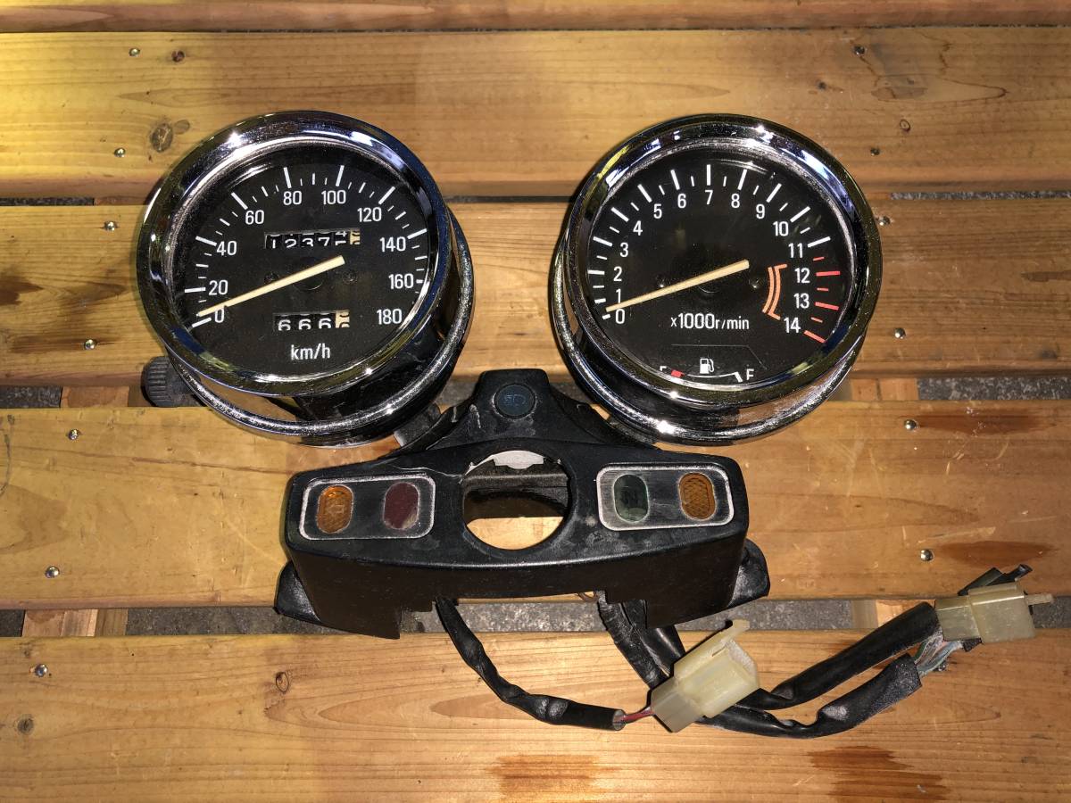 ゼファー400 スピードメーター タコメーター セット