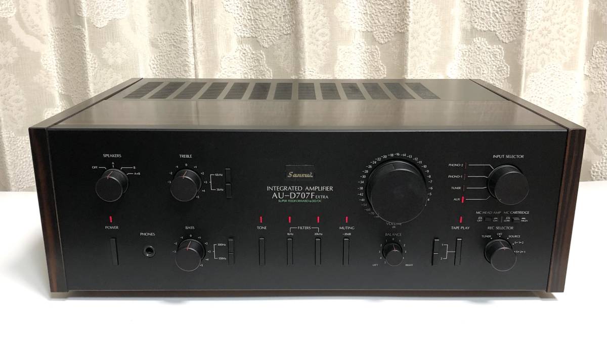 サンスイ SANSUI AU-D707F プリメインアンプ EXTRA オーディオ機器