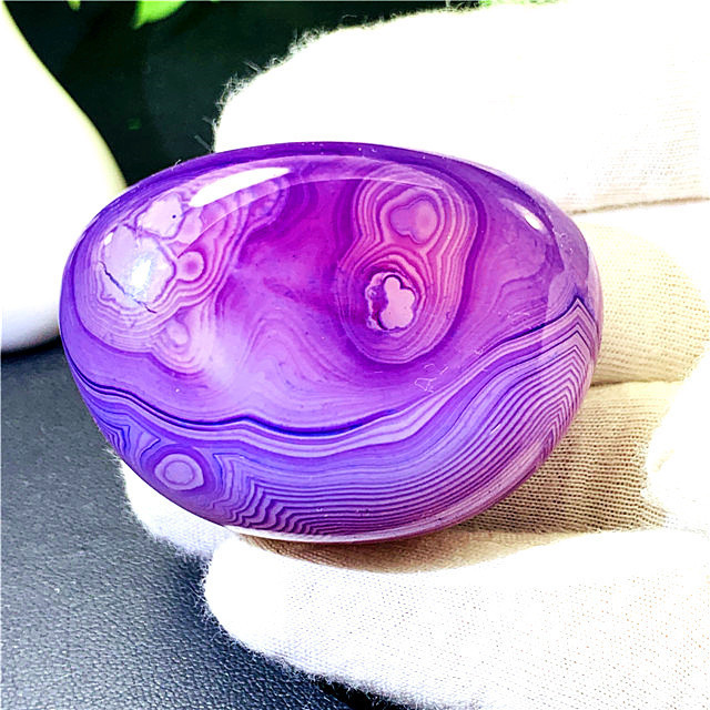 AAA級 天然紫アゲート メノウ 瑪瑙 原石159Y3-08Y18bの入札履歴 - 入札