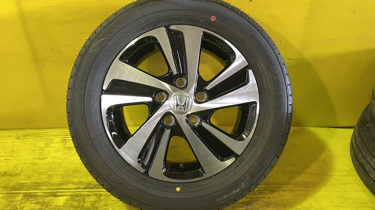 627 ホンダ フリード Gb型 純正ホイール 15x5 5j 49 ハブ径約64mm ダンロップ エナセーブec300 185 65r15 年製造 ほぼ ラジアルタイヤ 売買されたオークション情報 Yahooの商品情報をアーカイブ公開 オークファン Aucfan Com