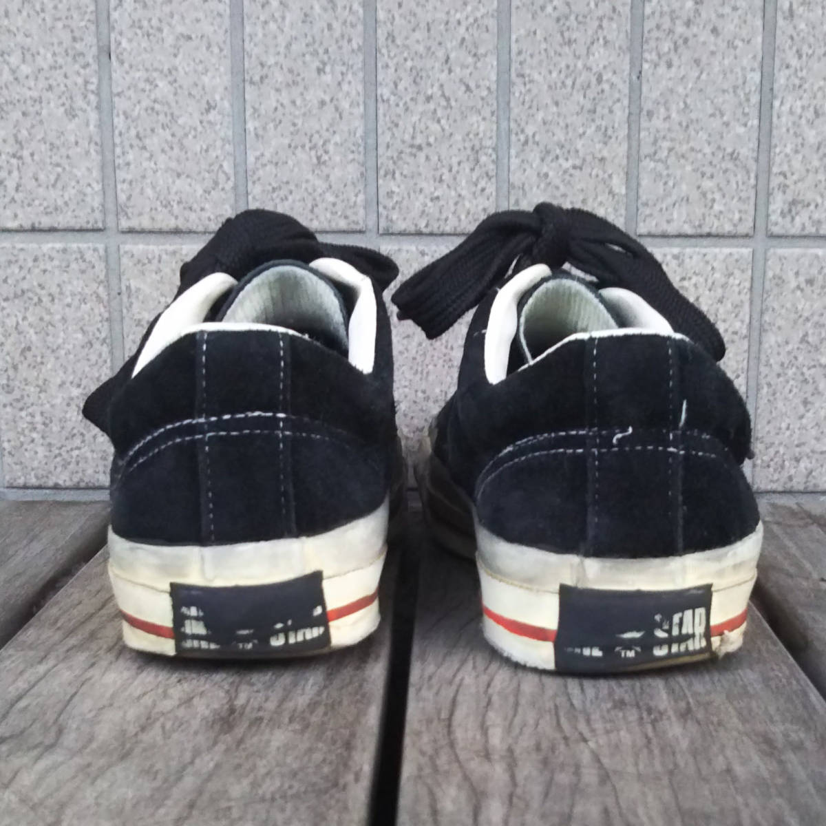 観賞用 CONVERSE ONE STAR LOW 25.5cm USA製 18657 スニーカー 