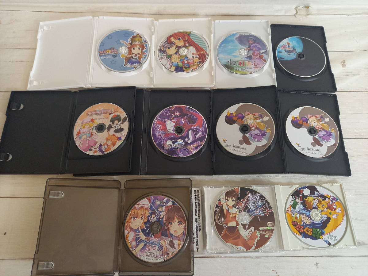 39‐y2035-80: 東方プロジェクト 同人PCゲームなど25本まとめセット 
