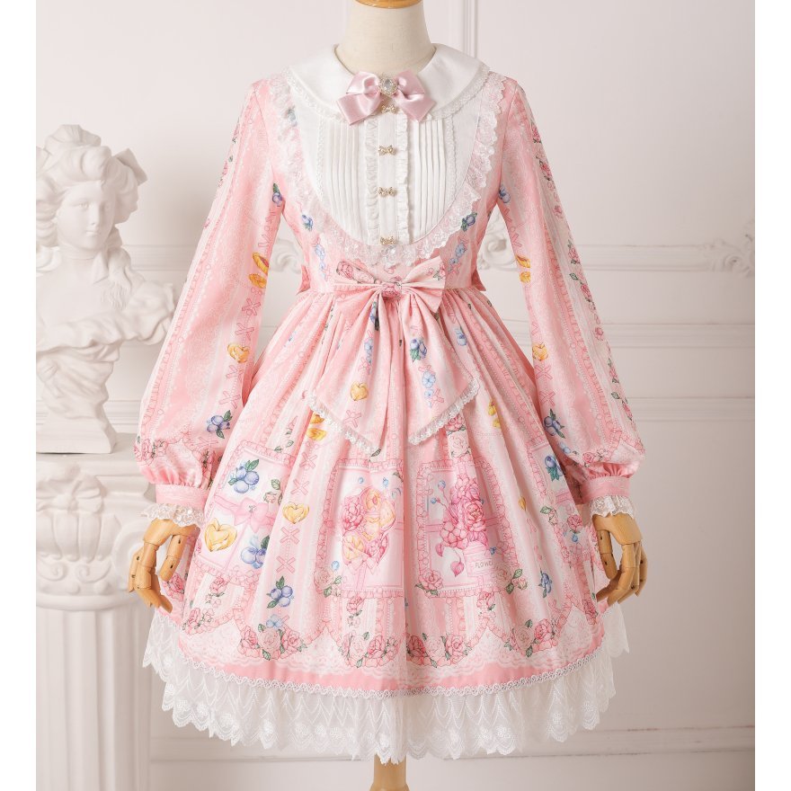 ロリィタ服 ロリータ ワンピース ピンク 超特大サイズ １７０b １７５b オーダーメイド 男性着用可 女装 高品質 ラスト１着 ゴスロリ 売買されたオークション情報 Yahooの商品情報をアーカイブ公開 オークファン Aucfan Com