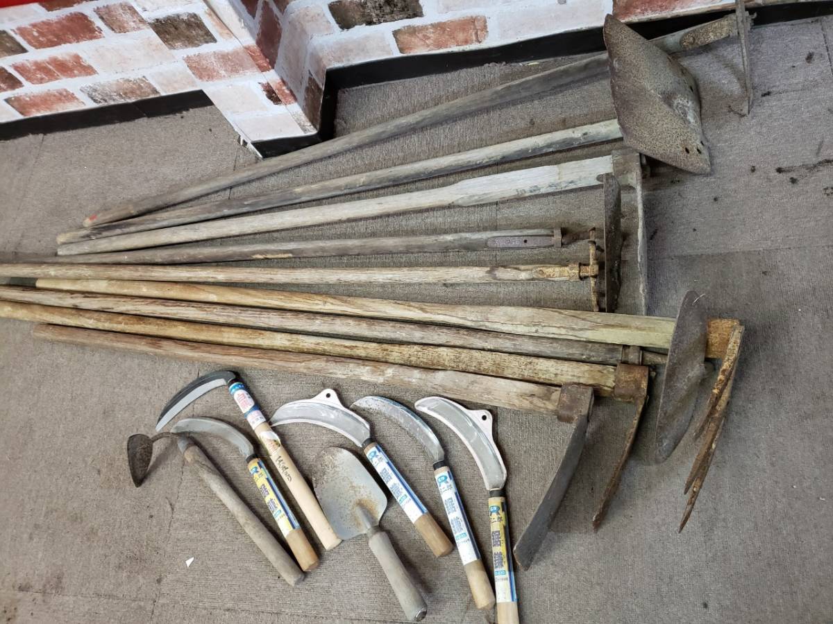 D 341 直接取引限定 手動農具おまとめセット 備中鍬 平鍬 すき鍬 のこ鎌等色々 現状品 農業 売買されたオークション情報 Yahooの商品情報をアーカイブ公開 オークファン Aucfan Com D 341 直接取引限定 手動農具おまとめセット 備中鍬 平鍬 すき鍬 のこ鎌等色々 現状品 農業 売買されたオークション情報 Yahooの商品情報をアーカイブ公開 オークファン Aucfan Com