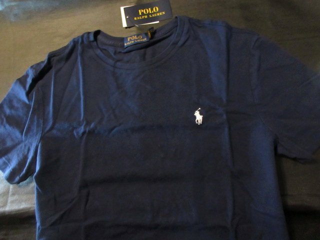 【赤字超特価，驚きの破格値，HOT】 本物正規 ポロラルフローレン Tシャツ 鹿の子 紺 L 0313-041(Lサイズ)｜売買されたオークション情報、yahooの商品情報をアーカイブ公開 - オークファン 男性用