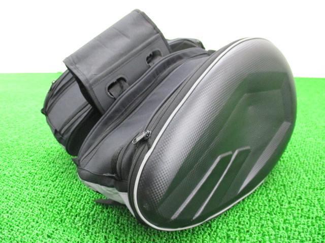中古 社外 バイク 部品 汎用 サイドバッグ 左右 破れ無し GPZ900R CBR1100XX ZZ-R400 GPZ400R ZZ-R250などに ZZ-R1100 VFR800 GPZ1100