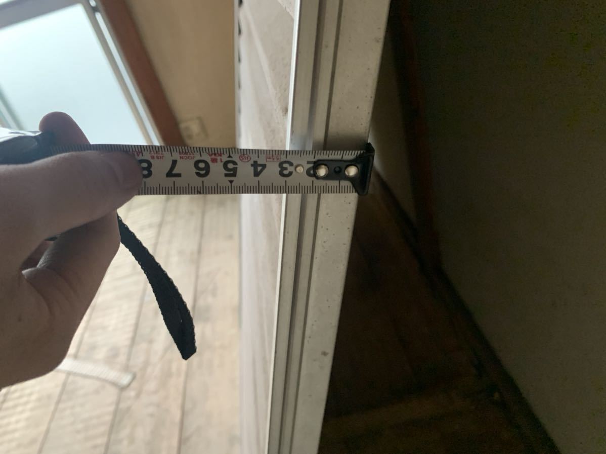 【迅速対応！最終出品！】雨戸 3枚 トーヨーサッシ　雨戸　東京都 練馬区　直接引取 発送可 まとめて　90.5×181.5 3枚_4