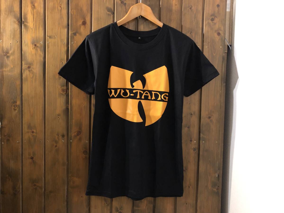 新品○ウータンクラン プリントTシャツ○ヒップホップ/RZA/GZA/WU-TANG 
